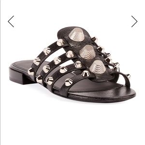 balenciaga giant stud sandals